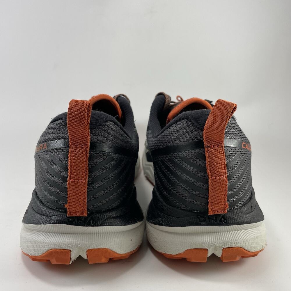 Brooks Caldera 4 Sneakers Mens Size 9.5 D Grey Orange Trail Running Shoes Gym - Picture 4 of 13